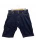 EVISU（エヴィス）の古着「デニムハーフパンツ」｜インディゴ