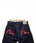 中古・古着 EVISU (エヴィス) デニムハーフパンツ インディゴ サイズ:W34：8000円
