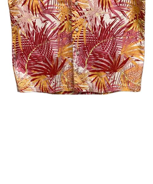 55DSL（フィフテーファイブディーエスエル）55DSL (フィフテーファイブディーエスエル) アロハシャツ オレンジ×ピンク サイズ:Mの古着・服飾アイテム