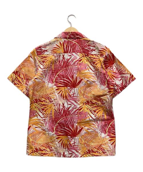 55DSL（フィフテーファイブディーエスエル）55DSL (フィフテーファイブディーエスエル) アロハシャツ オレンジ×ピンク サイズ:Mの古着・服飾アイテム