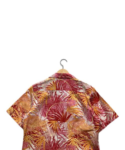55DSL（フィフテーファイブディーエスエル）55DSL (フィフテーファイブディーエスエル) アロハシャツ オレンジ×ピンク サイズ:Mの古着・服飾アイテム