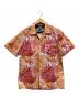 55DSL（フィフテーファイブディーエスエル）の古着「アロハシャツ」｜オレンジ×ピンク