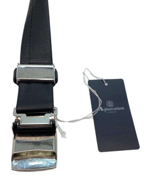 Aquascutum（アクアスキュータム）Aquascutum (アクアスキュータム) レザーベルトの古着・服飾アイテム