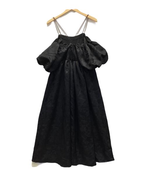 Olu.（オルドット）Olu. (オルドット) 半袖ワンピース ブラック サイズ:1 未使用品の古着・服飾アイテム