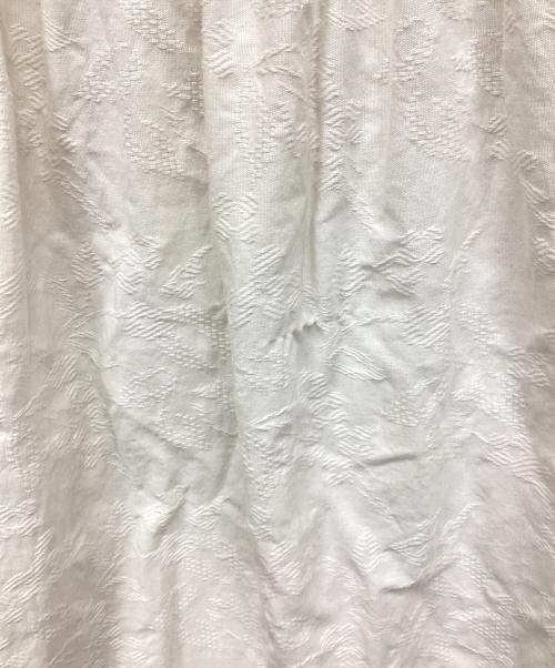 TSUHARU by samansa Mos2（ツハル バイ サマンサモスモス）TSUHARU by samansa Mos2 (ツハル バイ サマンサモスモス) ノースリーブワンピース ホワイト サイズ:Fの古着・服飾アイテム