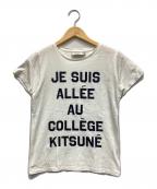 maison kitsuneメゾンキツネ）の古着「半袖Tシャツ」｜ホワイト