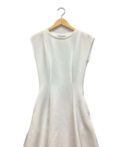 JENNE（ジェンヌ）JENNE (ジェンヌ) ノースリーブワンピース ホワイト サイズ:Sの古着・服飾アイテム
