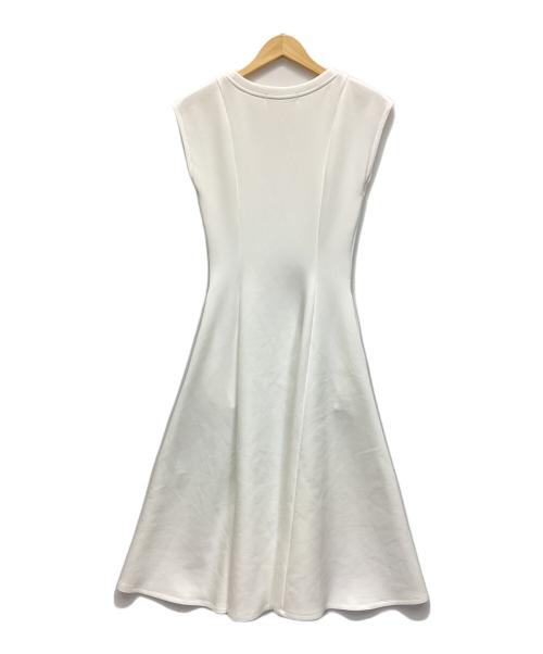 JENNE（ジェンヌ）JENNE (ジェンヌ) ノースリーブワンピース ホワイト サイズ:Sの古着・服飾アイテム