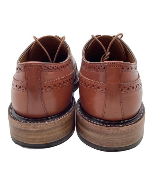 MUSHMANS（マッシュマンズ）MUSHMANS (マッシュマンズ) ウィングチップシューズ ブラウン サイズ:26.5の古着・服飾アイテム