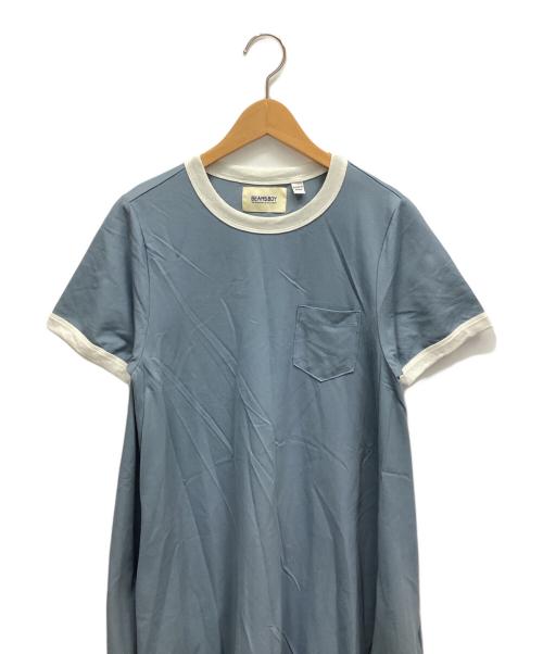BEAMS BOY（ビームスボーイ）BEAMS BOY (ビームスボーイ) 半袖ワンピース ブルー サイズ:表記無しの古着・服飾アイテム