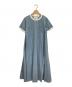 BEAMS BOY（ビームスボーイ）の古着「半袖ワンピース」｜ブルー