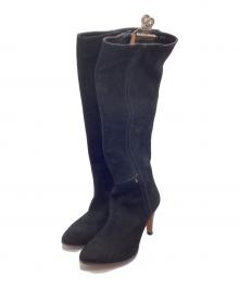 LANVIN（ランバン）の古着「ロングブーツ」｜ブラック