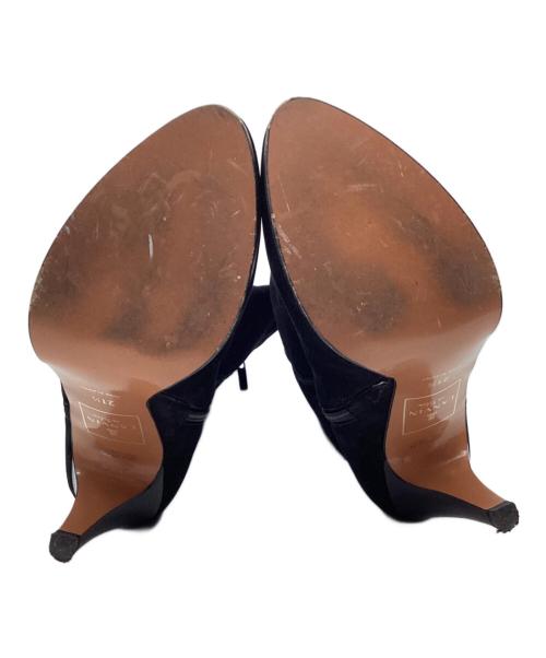 LANVIN（ランバン）LANVIN (ライバン) ロングブーツ ブラック サイズ:211/2の古着・服飾アイテム