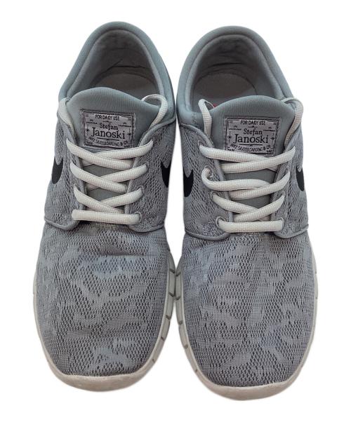 NIKE SB（ナイキエスビー）NIKE SB (ナイキエスビー) スニーカー グレー×レッド サイズ:29の古着・服飾アイテム