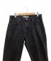 LEVI'S (リーバイス) ブラックデニム ブラック サイズ:W34 L32：3000円
