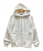 ARTI-MATE-）の古着「ジップパーカー」｜ホワイト