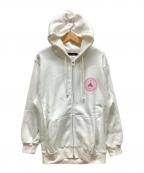 ARTI-MATE-）の古着「ジップパーカー」｜ホワイト