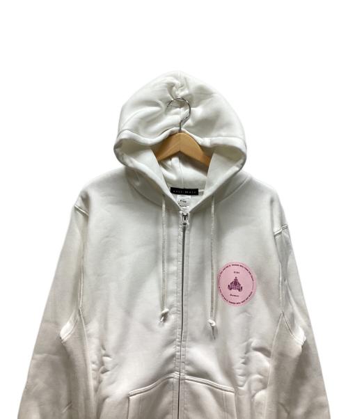 ARTI-MATE（-）ARTI-MATE (-) ジップパーカー ホワイト サイズ:FREE 未使用品の古着・服飾アイテム