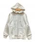 ARTI-MATE（-）の古着「ジップパーカー」｜ホワイト