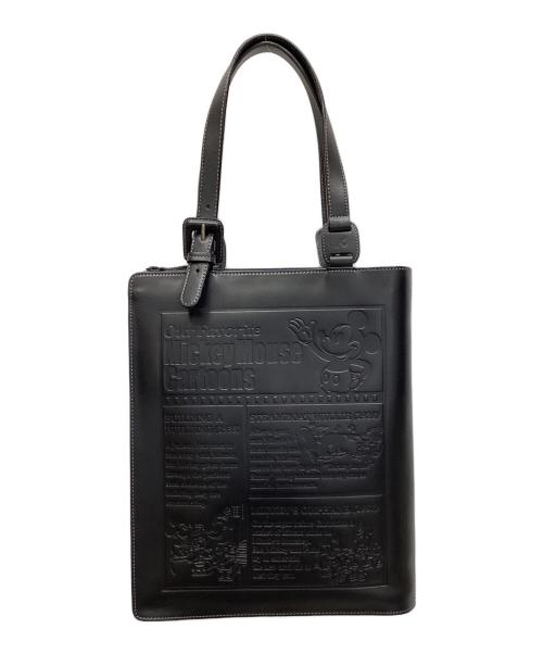 KITAMURA（キタムラ）KITAMURA (キタムラ) DISNEY (ディズニー) トートバッグ ブラックの古着・服飾アイテム