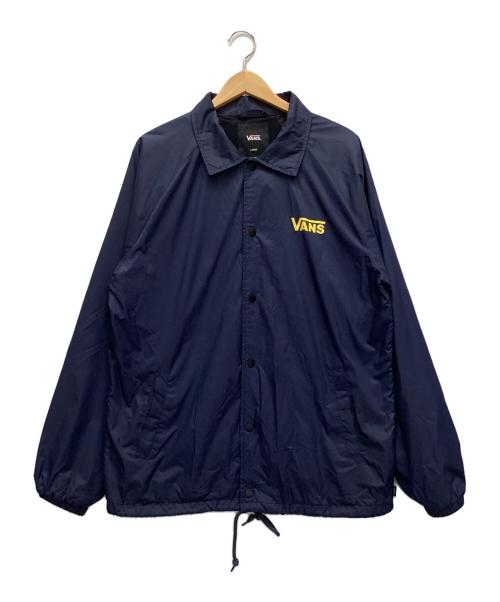 VANS（ヴァンズ）VANS (バンズ) コーチジャケット ネイビー サイズ:Lの古着・服飾アイテム