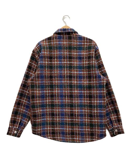 CarHartt（カーハート）CarHartt (カーハート) ストーリーシャツジャケット レッド×ブルー サイズ:Mの古着・服飾アイテム