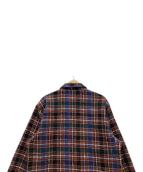 CarHartt（カーハート）CarHartt (カーハート) ストーリーシャツジャケット レッド×ブルー サイズ:Mの古着・服飾アイテム