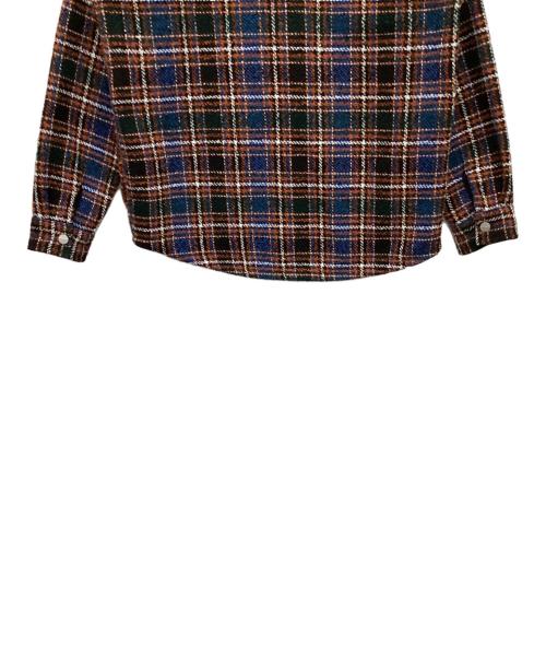 CarHartt（カーハート）CarHartt (カーハート) ストーリーシャツジャケット レッド×ブルー サイズ:Mの古着・服飾アイテム