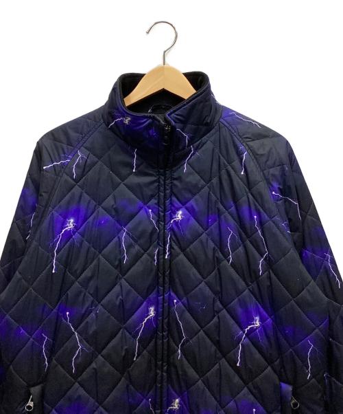 New Era（ニューエラ）New Era (ニューエラ) 中綿ジャケット ネイビー×ブラック サイズ:Mの古着・服飾アイテム