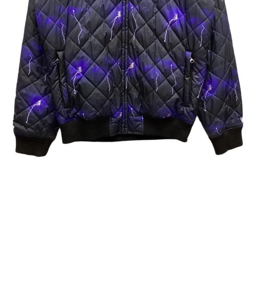 New Era（ニューエラ）New Era (ニューエラ) 中綿ジャケット ネイビー×ブラック サイズ:Mの古着・服飾アイテム