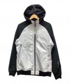 DESCENTEデサント）の古着「トラックジャケット」｜ホワイト×ブラック