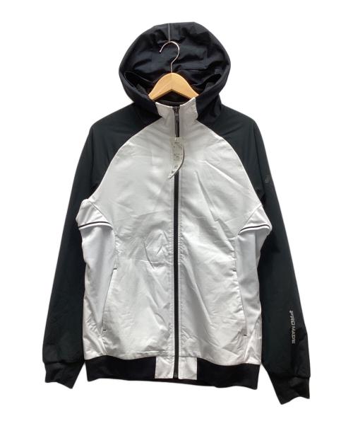 DESCENTE（デサント）DESCENTE (デサント) トラックジャケット ホワイト×ブラック サイズ:L 未使用品の古着・服飾アイテム