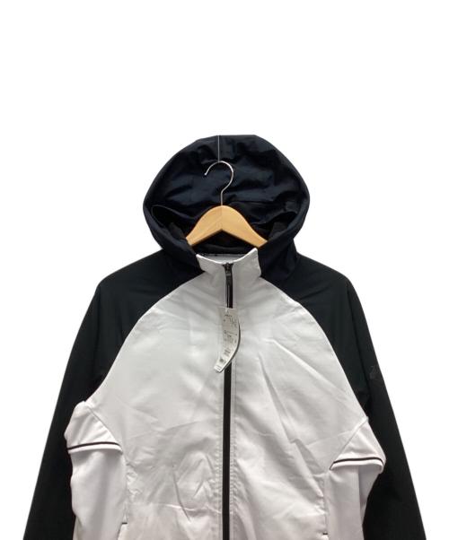 DESCENTE（デサント）DESCENTE (デサント) トラックジャケット ホワイト×ブラック サイズ:L 未使用品の古着・服飾アイテム