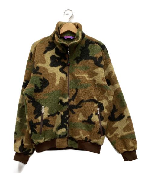 THE NORTH FACE（ザ ノース フェイス）THE NORTH FACE (ザ ノース フェイス) フリースジャケット グリーン×オリーブ サイズ:LLの古着・服飾アイテム