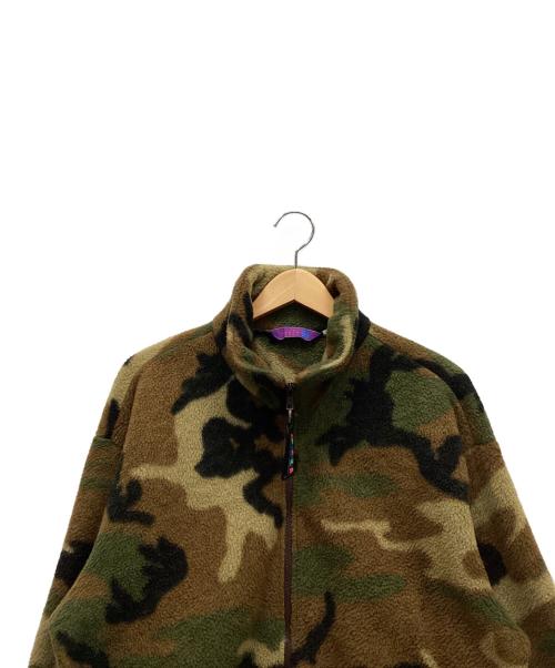 THE NORTH FACE（ザ ノース フェイス）THE NORTH FACE (ザ ノース フェイス) フリースジャケット グリーン×オリーブ サイズ:LLの古着・服飾アイテム