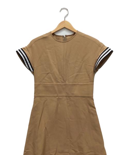 BORDERS at BALCONY（ボーダーズアットバルコニー）BORDERS at BALCONY (ボーダーズアットバルコニー) ノースリーブワンピース ブラウン サイズ:Sの古着・服飾アイテム