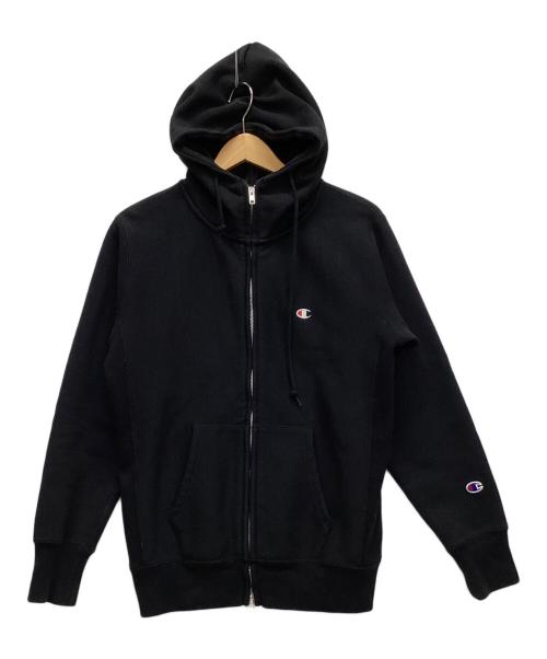 Champion（チャンピオン）Champion (チャンピオン) ジップパーカー ブラック サイズ:Mの古着・服飾アイテム