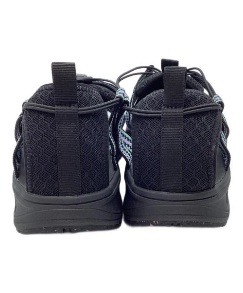 ekai（エカル）ekai (エカル) rig (リグ) サンダル ブラック×パープル サイズ:29の古着・服飾アイテム