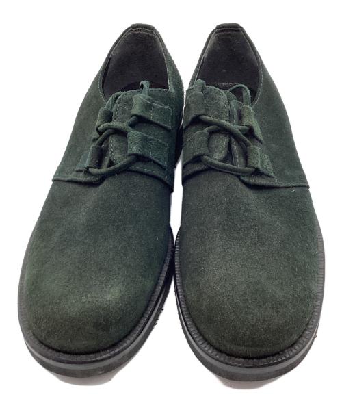 COMME des GARCONS HOMME（コムデギャルソン オム）COMME des GARCONS HOMME (コムデギャルソン オム) シューズ グリーン サイズ:241/2の古着・服飾アイテム