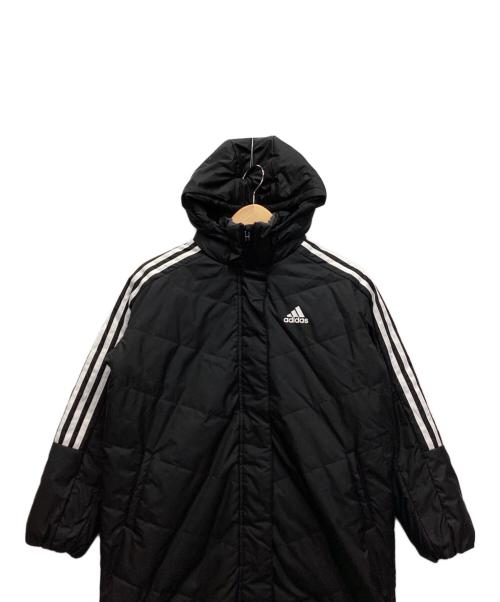 adidas（アディダス）adidas (アディダス) ベンチコート ブラック サイズ:140 未使用品の古着・服飾アイテム