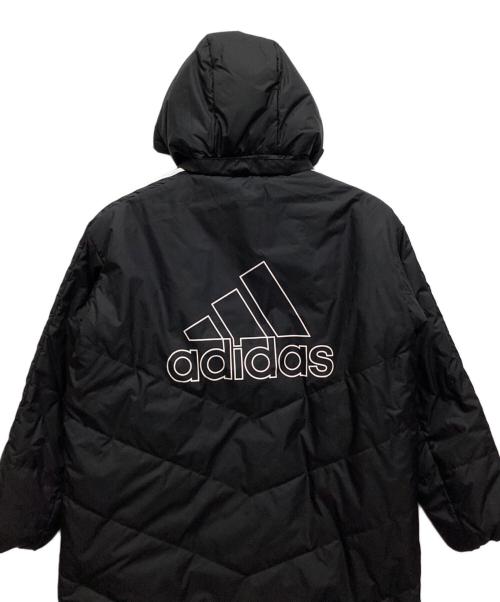adidas（アディダス）adidas (アディダス) ベンチコート ブラック サイズ:140 未使用品の古着・服飾アイテム