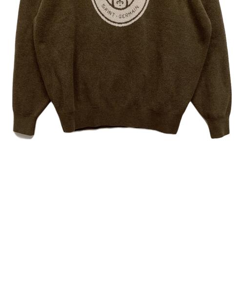 Paris Saint-Germain（パリサンジェルマン）Paris Saint-Germain (パリサンジェルマン) ニット ブラウン サイズ:Mの古着・服飾アイテム