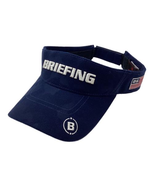 BRIEFING（ブリーフィング）BRIEFING (ブリーフィング) サンバイザー ネイビーの古着・服飾アイテム