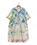 tsumori chisato×niko andツモリチサト×ニコアンド）の古着「半袖ワンピース」｜ホワイト