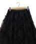 BLUE LABEL CRESTBRIDGE (ブルーレーベルクレストブリッジ) チュールスカート ブラック サイズ:38 未使用品：7000円