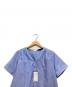 BLUE LABEL CRESTBRIDGE (ブルーレーベルクレストブリッジ) 半袖ブラウス ブルー サイズ:38 未使用品：5000円