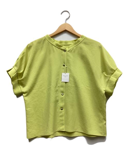 NOLLEY'S（ノーリーズ）NOLLEY'S (ノーリース) 半袖シャツ イエロー サイズ:38 未使用品の古着・服飾アイテム