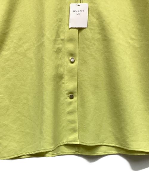 NOLLEY'S（ノーリーズ）NOLLEY'S (ノーリース) 半袖シャツ イエロー サイズ:38 未使用品の古着・服飾アイテム