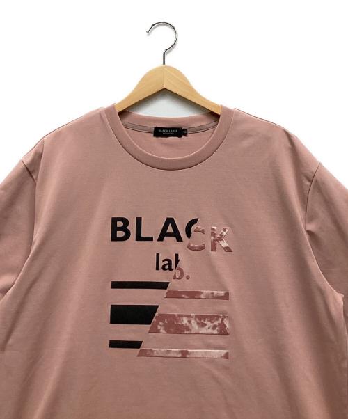 BLACK LABEL CRESTBRIDGE（ブラックレーベル クレストブリッジ）BLACK LABEL CRESTBRIDGE (ブラックレーベル クレストブリッジ) Tシャツ ピンク サイズ:LLの古着・服飾アイテム