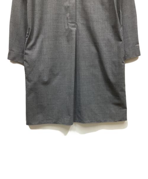 FRED PERRY（フレッドペリー）FRED PERRY (フレッドペリー) 長袖ワンピース グレー サイズ:UK10の古着・服飾アイテム